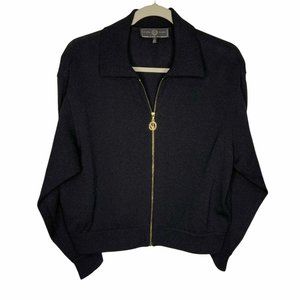 St. John Sport Signature Luxe Stretch Full-Zip